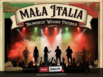 Mogilno Wydarzenie Koncert Mała Italia - największe włoskie przeboje