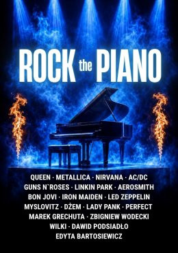 Gniezno Wydarzenie Koncert Piano Best Covers: Rock the Piano
