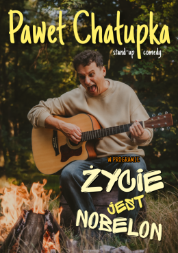 Gniezno Wydarzenie Stand-up Paweł Chałupka - nowy program: Życie jest nobelon