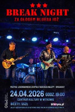 Witkowo (pow. gnieźnieński) Wydarzenie Koncert Break Night: Za głosem bluesa idź