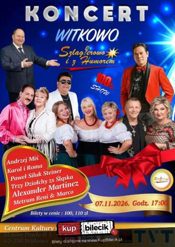 Witkowo Wydarzenie Koncert Szlagierowo i z Humorem